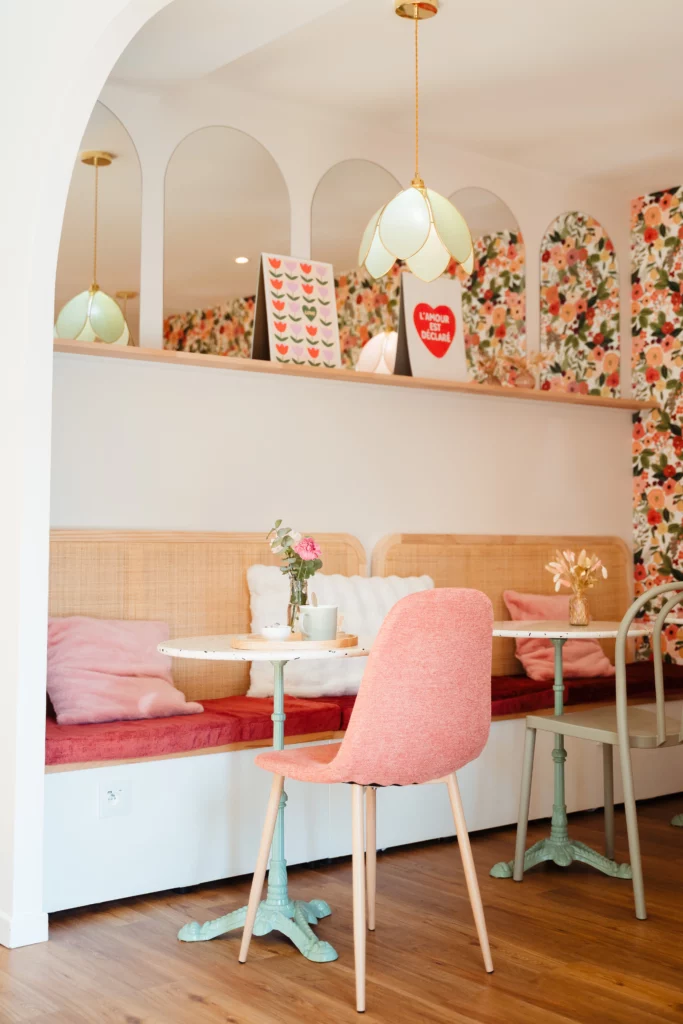 Photo de l'espace salon de théo du concept store Nous Family